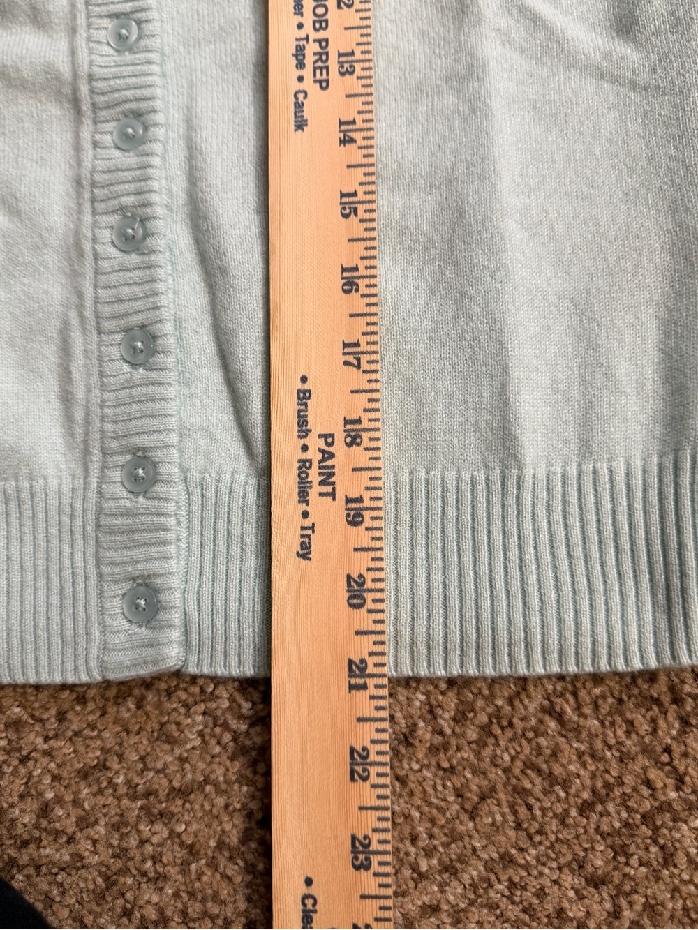 NWT J.Crew Perfect Cashmere Cardigan Sky Mint Green Button-Front Crewneck XXS - Picture 7 of 10
